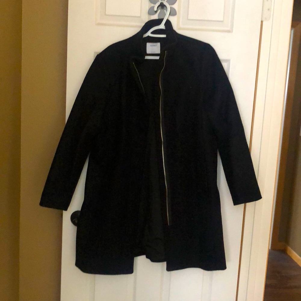 Old Navy Zip up Wool Coat